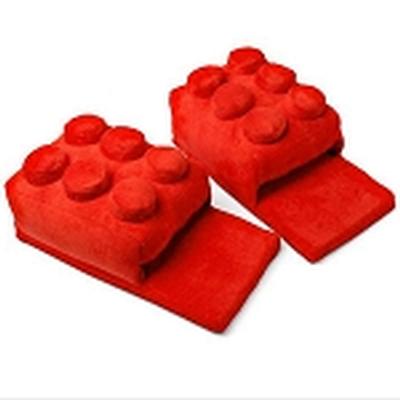 Click to get Lego Block Slippers Red