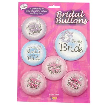 Click to get Bridal Buttons Set of 6