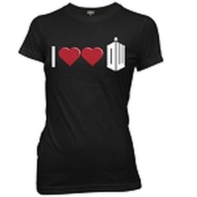 Click to get I Double Heart Doctor Who Junior TShirt