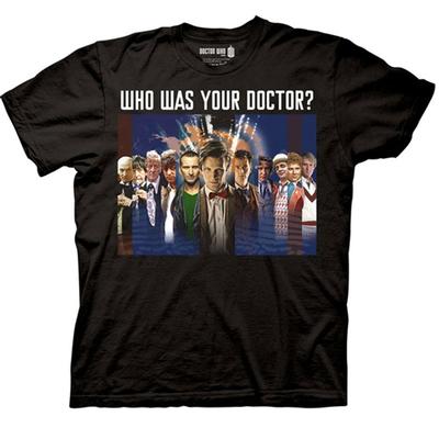 Click to get Doctor Who Who Was Your Doctor  Montage TShirt
