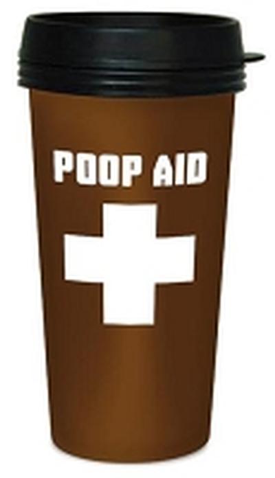 Click to get Poop Aid Travel Mug