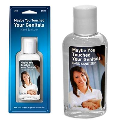 Click to get Maybe You Touched Your Genitals Hand Sanitizer
