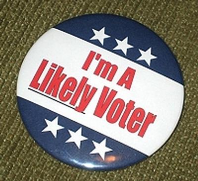 Click to get Im A Likely Voter Button