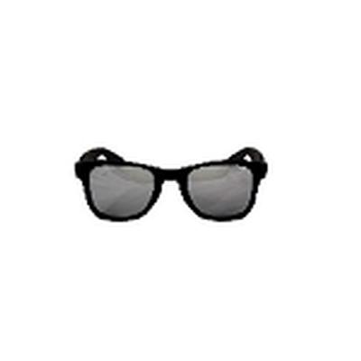 Click to get Pixel Hipster Glasses Black Silver Lenses