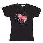 Prime Cuts of Unicorn Babydoll T-Shirt