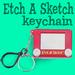 Etch-A-Sketch Keychain