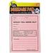 Over the Hill Jumbo Message Pad