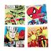Marvel Comics 4 pc. Glass Coaster Set
