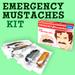 Emergency Mustache Kit