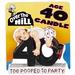 Over the Hill, Age 40 Candle