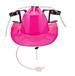 Cowgirl Drinking Hat: Pink