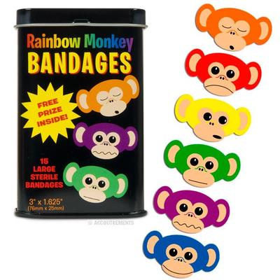 Click to get Rainbow Monkey Bandages
