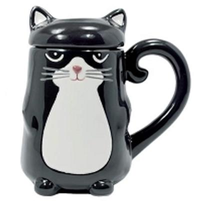 Click to get Cat with Lid Mug