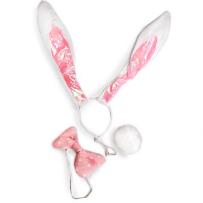 Click to get Bunny Ears Bow Tail  White