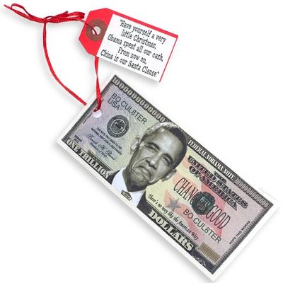 Click to get Obamas Stimulus Cash Ornament