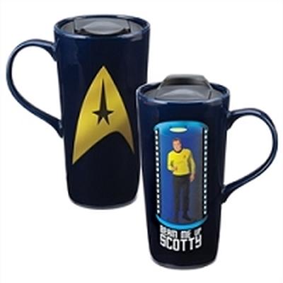 Click to get Star Trek Beam Me Up Scotty Heat Reactive Travel Mug