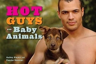 Click to get Hot Guys and Baby Animals Book
