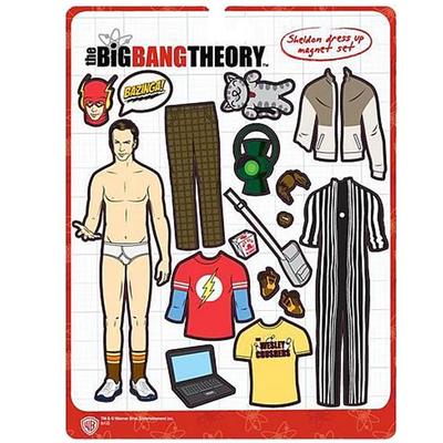 Click to get Big Bang Theory Sheldon Magnetic Dress Up Kit
