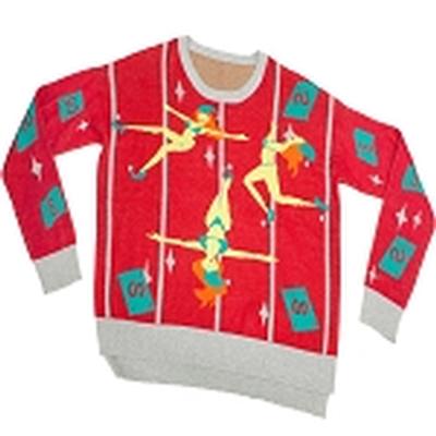 Click to get Ugly Christmas Sweater Pole Dancing Elves 1st Edition