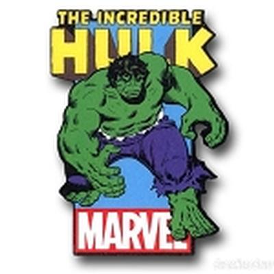 Click to get Marvel  Hulk w Logo Funky Chunky Magnet