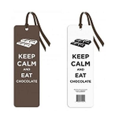 Click to get Keep Calm and Eat Chocolate Bookmark