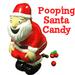 Pooping Santa Candy