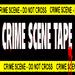 Crime Scene Tape - 50 Ft. Roll