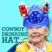 Cowboy Drinking Hat